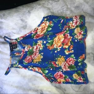 Halter style crop top.